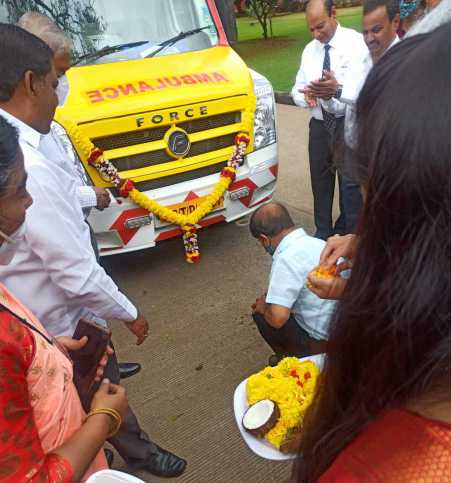 Spencer at Ambulance Launch