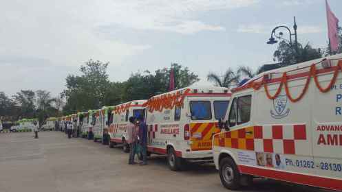 Spencer at Ambulance Launch